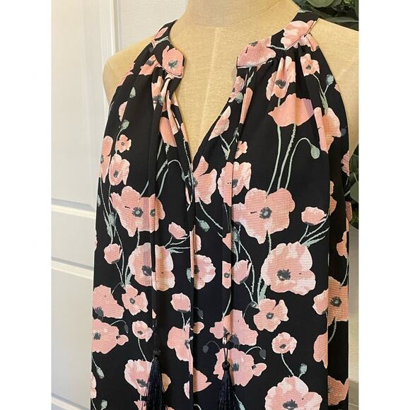 Lemon TART Floral Tank Top Blouse Shirt size XL - Picture 2 of 9